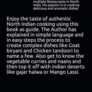 Authentic North Indian Cookbook: Authentic taste of Indian cooking