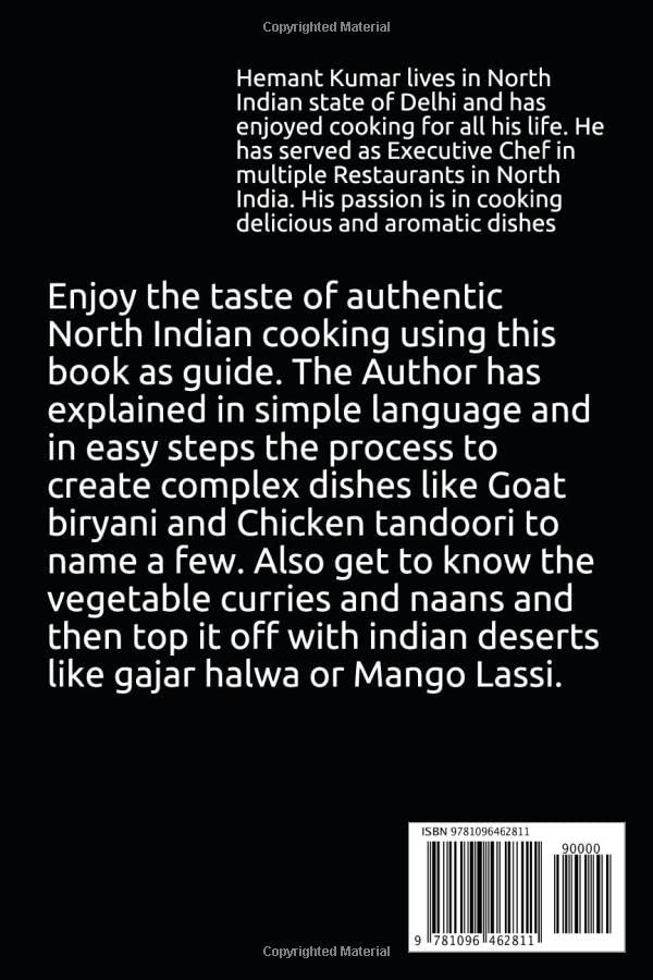 Authentic North Indian Cookbook: Authentic taste of Indian cooking