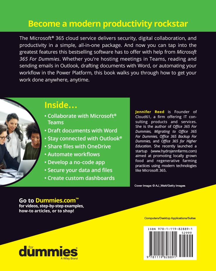 Microsoft 365 For Dummies (For Dummies (Computer/Tech))