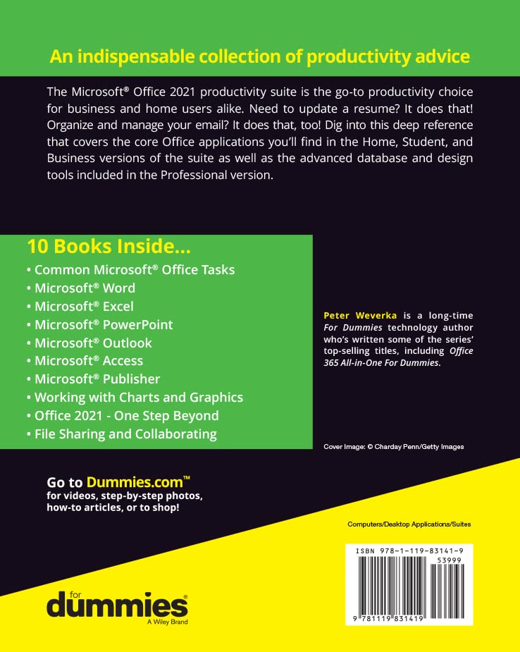 Office 2021 All-in-One For Dummies