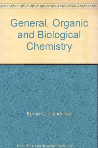 General, Organic and Biological Chemistry