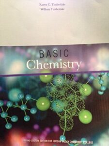 basic chemistry: second custom edition for hudson valley community college