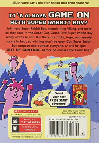 Super Rabbit Racers!: A Branches Book (Press Start! #3) (3)