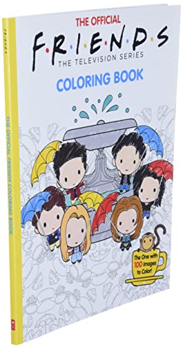 The Official Friends Coloring Book: The One with 100 Images to Color!