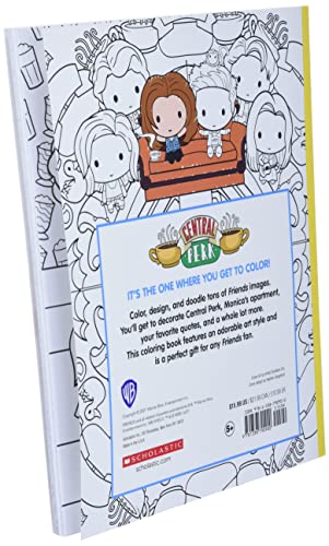 The Official Friends Coloring Book: The One with 100 Images to Color!