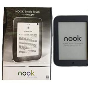 Barnes and Noble Nook Simple Touch eBook Reader 2GB WiFi with GlowLight