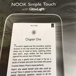 Barnes and Noble Nook Simple Touch eBook Reader 2GB WiFi with GlowLight