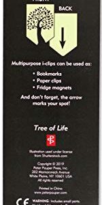 Tree of Life i-clips Magnetic Page Markers (Set of 8 Magnetic Bookmarks)