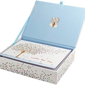 Festive Tree of Hearts Deluxe Boxed Holiday Cards (Christmas Cards, Greeting Cards)