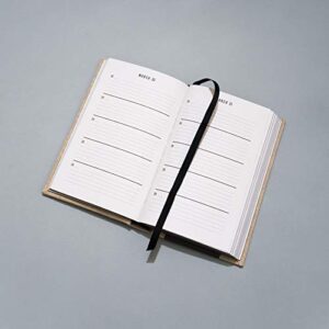 Canvas One Line a Day: A Five-Year Memory Book (Yearly Memory Journal and Diary, Natural Canvas Cover)