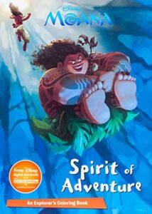 disney moana spirit of adventure (color it)