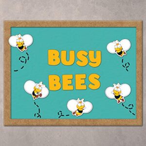 Carson Dellosa 45-Piece Buzz-Worthy Bee Bulletin Board Cutouts, Bumble Bee Cutouts for Bulletin Board, Spring Classroom Décor, Elementary and Seasonal Classroom Décor