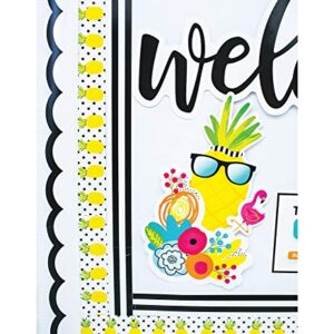 Schoolgirl Style - Simply Stylish Tropical | Life Is Sweet Bulletin Board Set, 25 Pieces