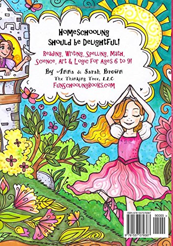 My First Fun-Schooling Journal for Princesses and Ballerinas: 180 Homeschooling Lessons & Activities - Ages 5 - 9 (Ages 4-8 - Dyslexia Friendly ... Tree Books - Pre K, K, 1st & 2nd Grade)