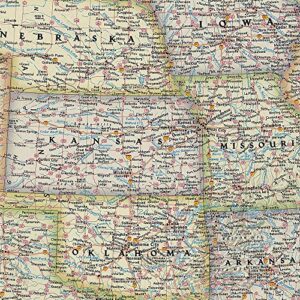 National Geographic United States Wall Map - Executive (Poster Size: 36 x 24 in) (National Geographic Reference Map)