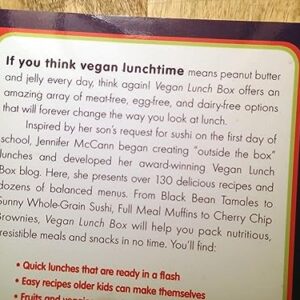 Vegan Lunch Box: 130 Amazing, Animal-Free Lunches Kids and Grown-Ups Will Love!