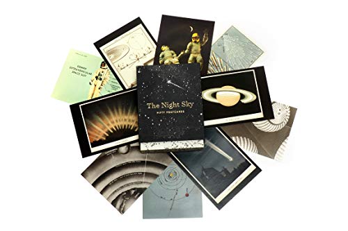 The Night Sky: Fifty Postcards (50 designs; archival images, NASA ephemera, photographs, and more in a gold foil stamped keepsake box;)