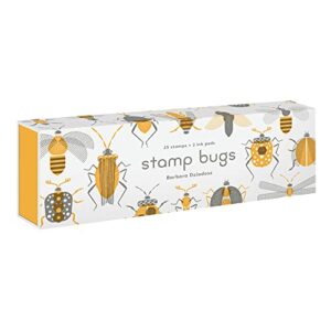 stamp bugs (25 stamps, 2 ink colors)