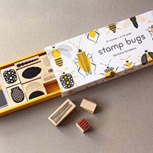 Stamp Bugs (25 stamps, 2 ink colors)