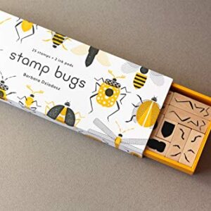 Stamp Bugs (25 stamps, 2 ink colors)