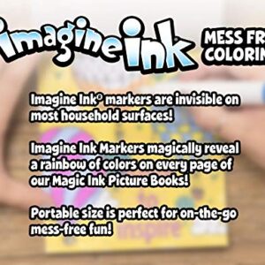 Bendon Barbie Mattel 16 Page Imagine Ink Coloring Book with 1 Mess Free Marker 49749