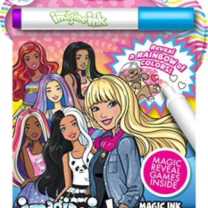 Bendon Barbie Mattel 20-Page Imagine Ink Magic Pictures with 1 Mess Free Marker 47002