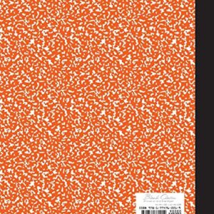 Classic Composition Notebook: (8.5x11) Wide Ruled Lined Paper Notebook Journal (Orange) (Notebook for Kids, Teens, Students, Adults) Back to School and Writing Notes