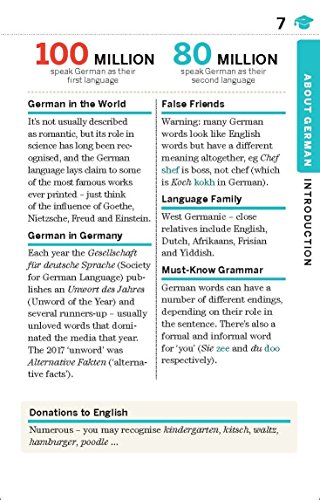 Lonely Planet German Phrasebook & Dictionary 7