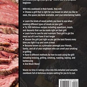 Green Mountain Wood Pellet Grill Cookbook: 300 Foolproof, Quick & Easy Recipes for your Outdoor Grill