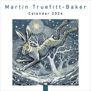 martin truefitt-baker wall calendar 2024 (art calendar)