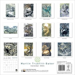 Martin Truefitt-Baker Wall Calendar 2024 (Art Calendar)