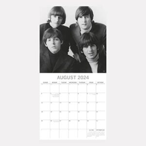 2024 Square Wall Calendar - The Ƀeatles 12 x 12 Inch Monthly View, 16-Month, Art Theme, Includes 180 Reminder Stickers