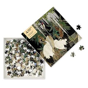 Adult Jigsaw Puzzle Ashmolean: Cranes, Cycads and Wisteria (500 pieces): 500-Piece Jigsaw Puzzles