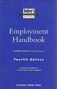 tolley's employment handbook (tolley's employment service)