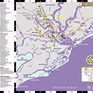 Streetwise Charleston Map - Laminated City Center Street Map of Charleston, South Carolina (Michelin Streetwise Maps)