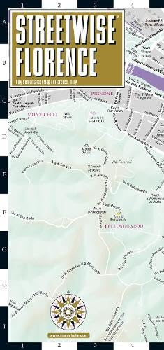 Streetwise Florence Map: Laminated City Center Street Map of Florence, Italy (Michelin Streetwise Maps)