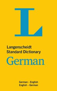 langenscheidt standard dictionary german: german-english/english-german (langenscheidt standard dictionaries) (english and german edition)