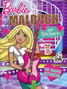barbie colouring and sticker activity book