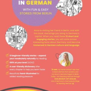 Learn German with Stories for Beginners (A1/A2): Improve your German quickly and naturally by reading at your level (with audiobook) (Deutsche Grammatik endlich verstehen)