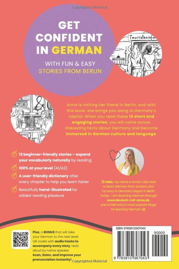 Learn German with Stories for Beginners (A1/A2): Improve your German quickly and naturally by reading at your level (with audiobook) (Deutsche Grammatik endlich verstehen)