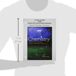 Study Guide and Selected Solutions Manual for Chemistry: An Introduction to General, Organic, and Biological Chemistry