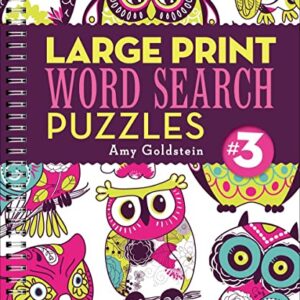 Large Print Word Search Puzzles 3 (Volume 3)