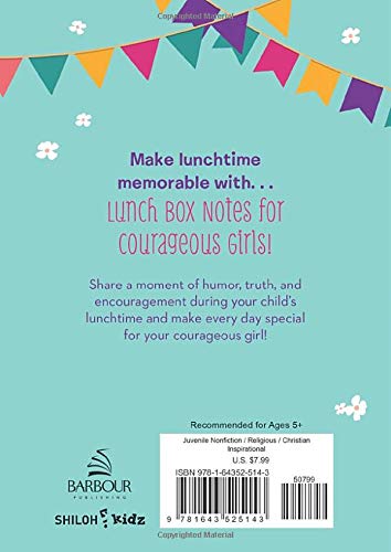 Lunch Box Notes for Courageous Girls