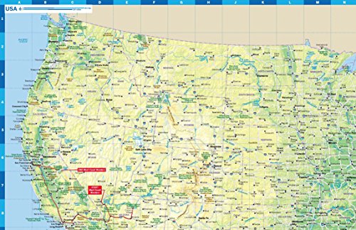 Lonely Planet USA Planning Map 1