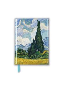 vincent van gogh: wheat field with cypresses (foiled pocket journal) (flame tree pocket notebooks)