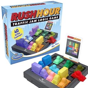 ThinkFun Rush Hour Traffic Jam Brain Game and STEM Toy for Boys and Girls Age 8 and Up – Tons of Fun With Over 20 Awards Won, International seller for Over 20 Years