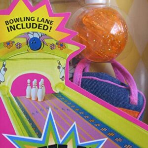 Barbie Bowling Party JANET Doll AA w Bowling Pins, Bowling Ball & More! (1998)