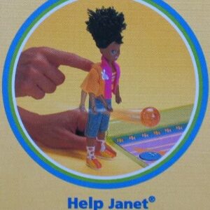 Barbie Bowling Party JANET Doll AA w Bowling Pins, Bowling Ball & More! (1998)