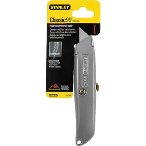 stanley classic 99 utility knife, retractable, 6-inch, (10-099)