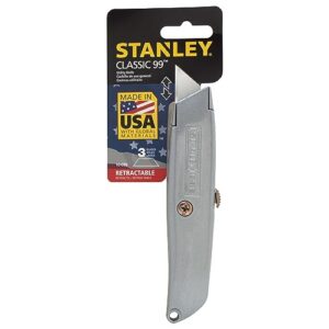 STANLEY Classic 99 Utility Knife, Retractable, 6-Inch, (10-099)